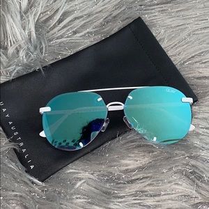 Quay Australia Aviator Sunníes